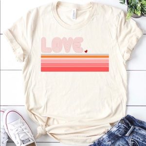 ‘Love’ Retro Tee